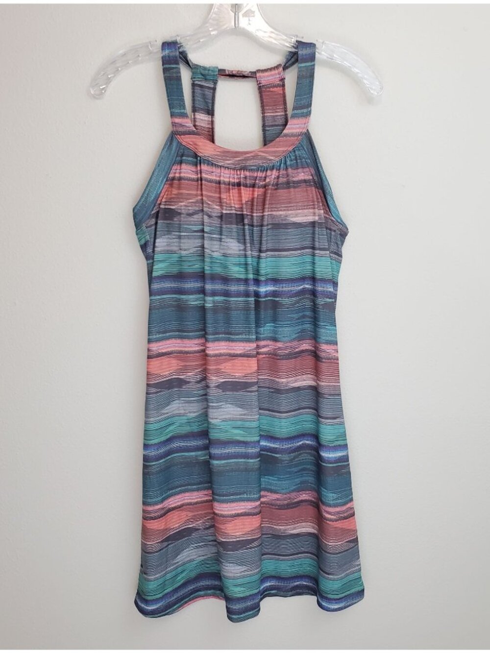 Prana Cantine racer back dress with built-in bra